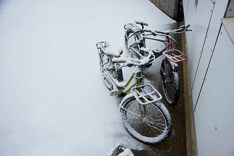 Storing electric bike clearance outside