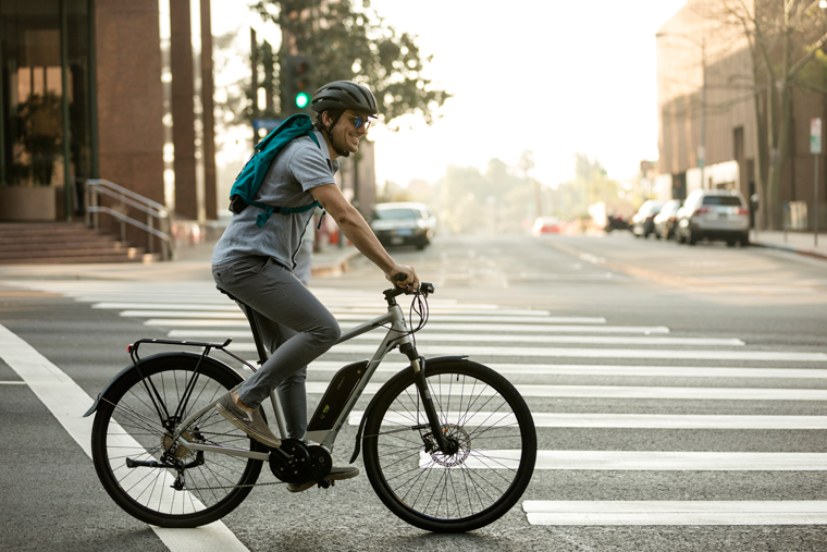 Perfect bike. E-Bike commute.